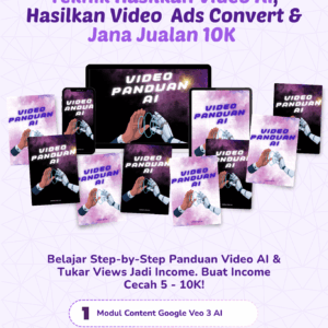 Modul Step-by-step buat content Google Veo3 AI